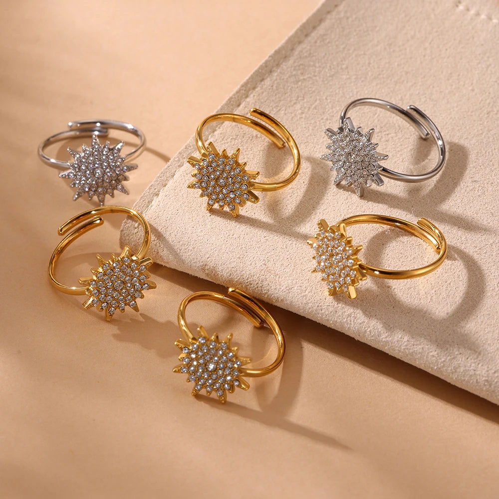 Waterproof Radial Shape Jewelry Set